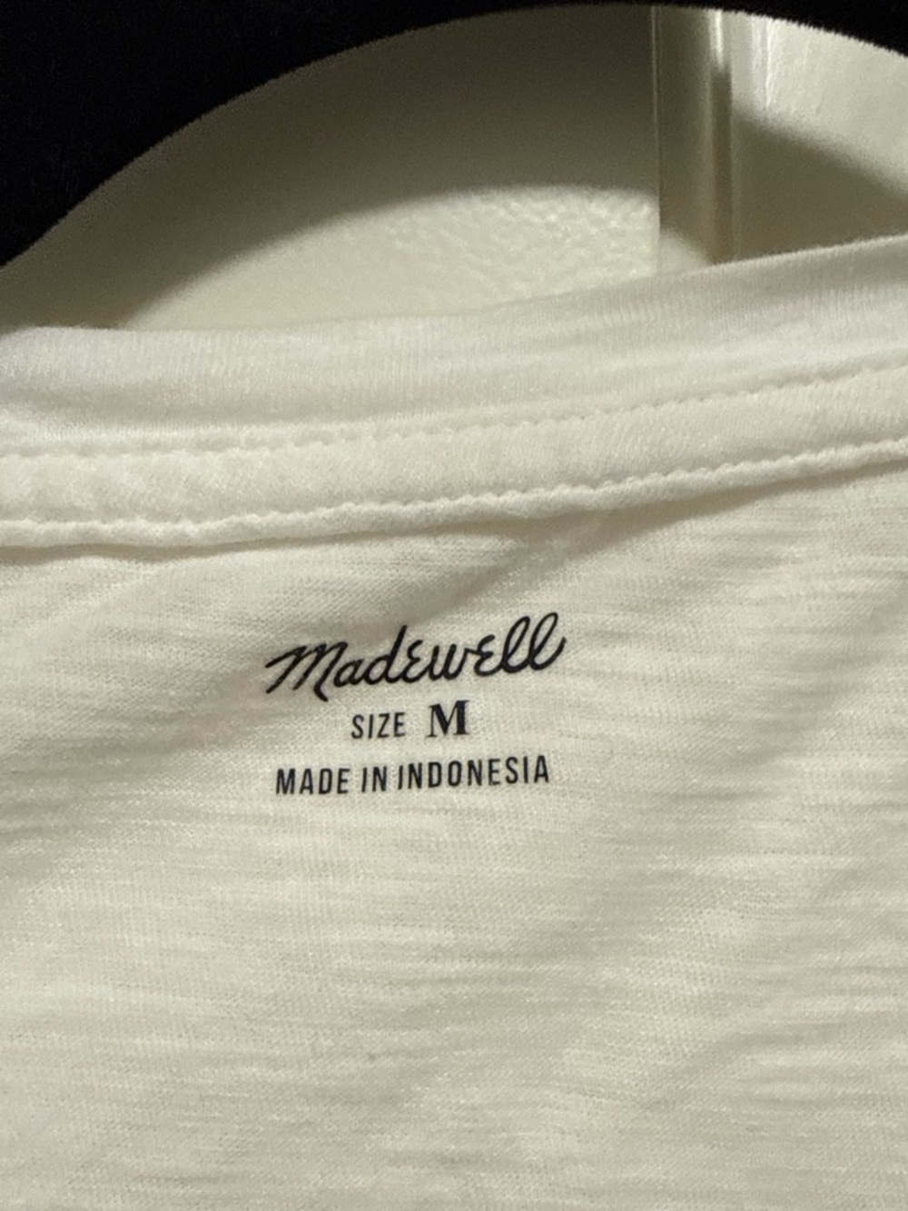 Madewell t-shirt bundle - Blush, Plum, Mauve, Sage, White - Picture 6 of 11
